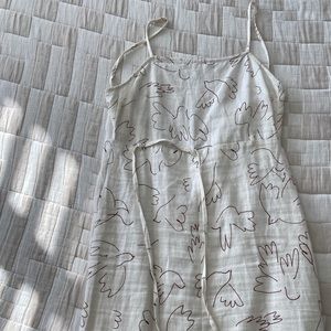 Paloma Wool Museo Linen Dress Size 36